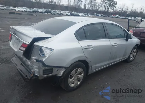 2013 Honda Civic Lx from USA, damaged, VIN 19XFB2F5XDE070394
